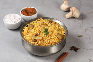 Mushroom Biriyani