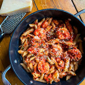 Prawn Italian Arrab Biata Sauce