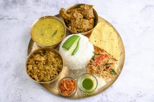 Bengali Thali (chicken)