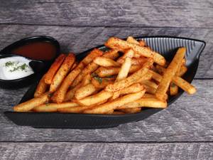 French fries peri peri