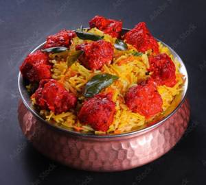 Chicken 65 Dum Biryani
