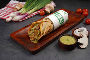 Mushroom Masala Wrap