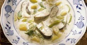Cream Of Leek Soup Fish