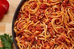 Crab Meat Italian Arrab Biata Sauce