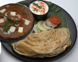 Kerala Parota With Veg Kurma