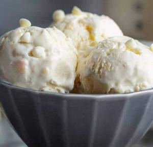 White Chocolate Blondie Ice Cream