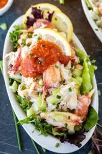 Cocktail Seafood Salad Crab Meat