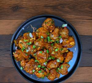 Mushroom Manchurian Dry