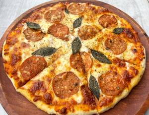 Chicken Pepperoni Pizza