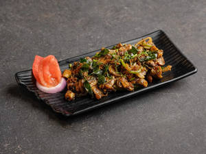 Mushroom Pepper Fry