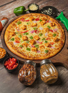 Paneer Tikka Butter Masala Pizza [7 inch]