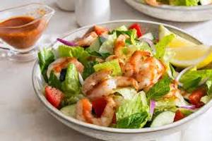 Cocktail Seafood Salad Prawn
