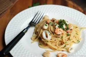 Mix Saefood Spaghetti Aglio Olio