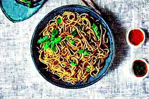 Veg Singapuri Noodles