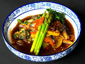 Stir Fried Veg In Holy Basil Sauce
