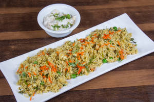 Veg Biryani with Raita Combo
