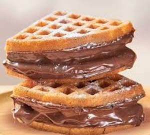 Almond Brownie Waffle