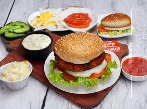American style Chicken Burger