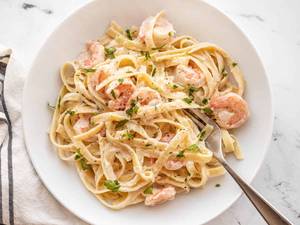 Prawn Alfredo Pasta