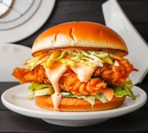 Cheese Burst zinger Burger 