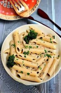 Non veg white sauce pasta