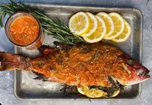 Fish African Peri Peri Bbq