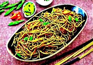 Chicken Singapore Noodles