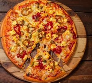 Spicy Red Paprika With Paneer &  Jalapeno ( 7 Inches)215