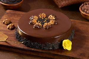 Truffle Walnut Cake
