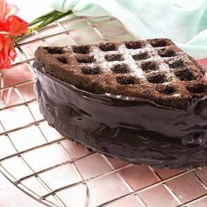 Dark Chocolate Waffle