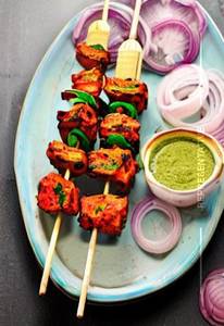 Mushroom tikka dry