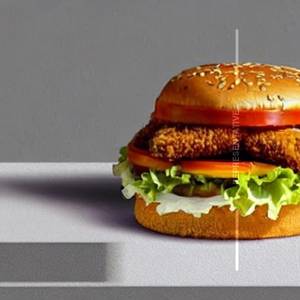 Chicken Cheese Burger