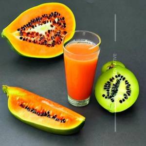 Papaya Fresh Fruit Juice