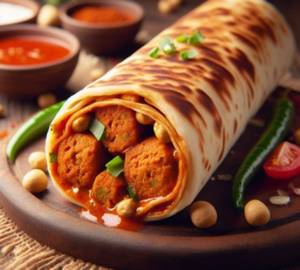 Masaala Soya Chaap Roll