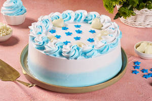 Floral Vanilla Cream Cake