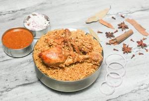 Chicken Biryani + Egg