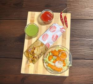 Chicken schezwan roll