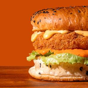 The Vegetarian Fix Burger