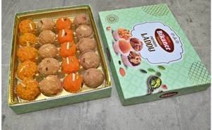 4 Line Fancy Desi Ghee Laddu Box [1 kg]