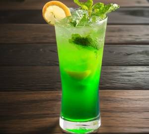 Green apple mojito