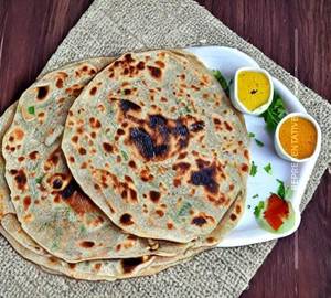 Aloo onion paratha                                                    