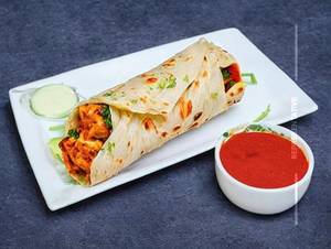 Double Chicken Malai Tikka Roll