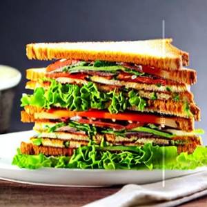 Veg Club Sandwich