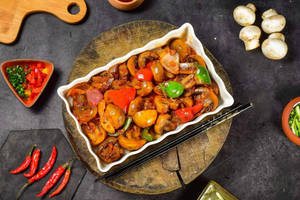 Chilli Mushroom Dry