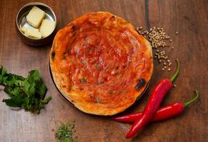 Red chilli Paratha