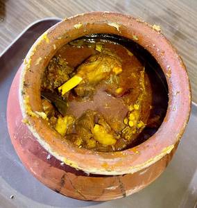 Mutton handi [half]