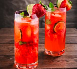 Strawberry mojito