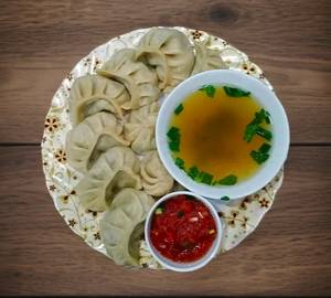 Chicken steam momo (5pcs.)