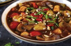 Mushroom Chilli