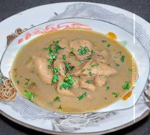 Chicken hot garlic gravy